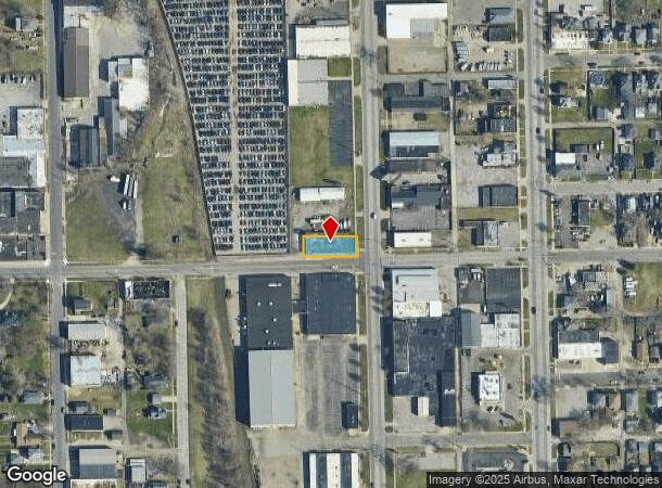 1831 S Main St, South Bend, IN Parcel Map