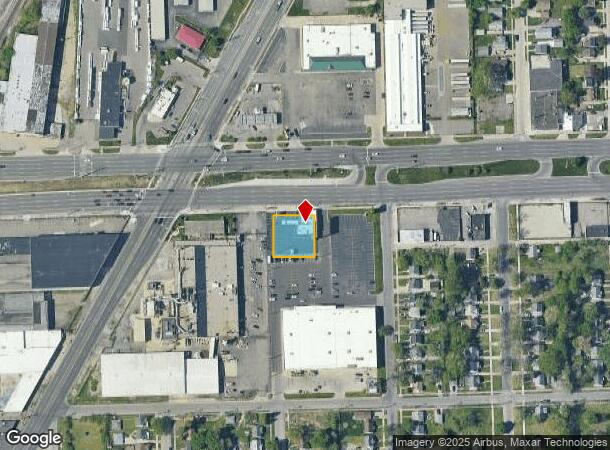  12210 E 8 Mile Rd, Detroit, MI Parcel Map
