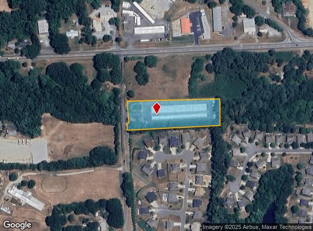  4355 Hyde Rd, Cumming, GA Parcel Map