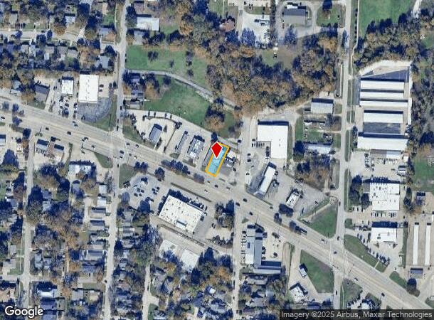  304 W University Dr, Mckinney, TX Parcel Map