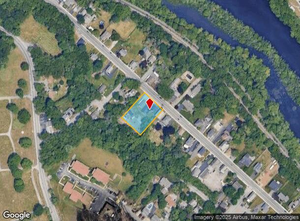  256 Railroad St, Manville, RI Parcel Map