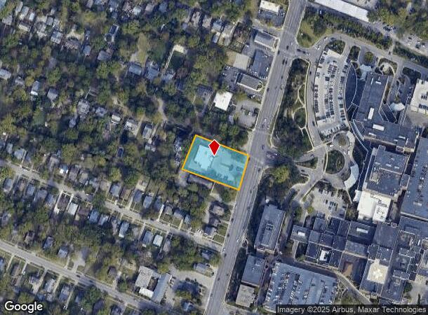  1721 Nicholasville Rd, Lexington, KY Parcel Map