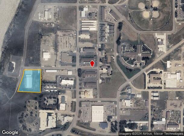  123 W Oregon Ln, Glendive, MT Parcel Map