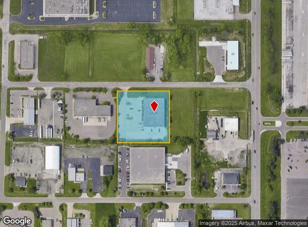7707 Rickle St, Lansing, MI Parcel Map