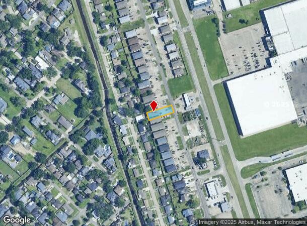 1404 Hickory Ave, New Orleans, LA Parcel Map