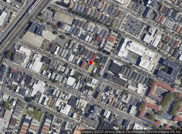  122 Tichenor St, Newark, NJ Parcel Map