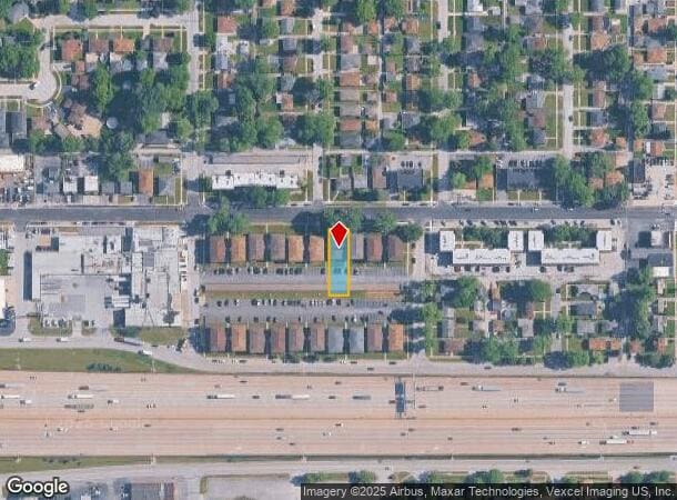  3045 Bernice Rd, Lansing, IL Parcel Map