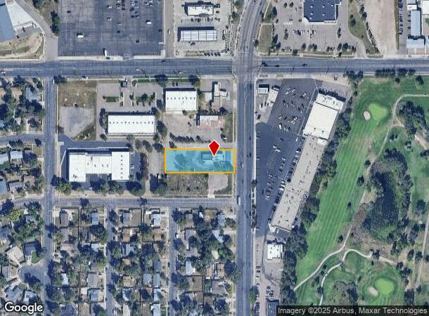 520 S Circle Dr, Colorado Springs, CO Parcel Map
