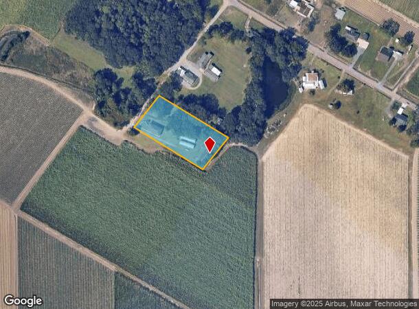  1361 Big Four Corners Rd, Franklin, LA Parcel Map