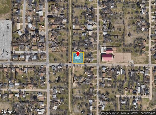  2904 Borton St, Wichita Falls, TX Parcel Map