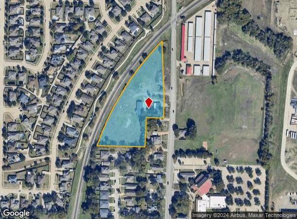  425 N Ballard Ave, Wylie, TX Parcel Map