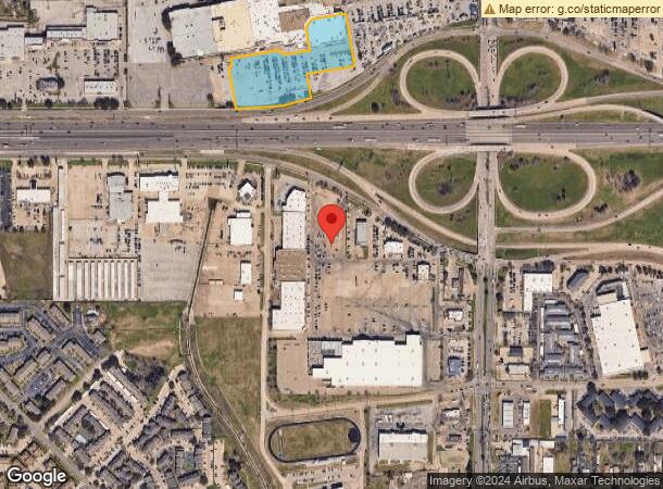  3602 W Airport Fwy, Irving, TX Parcel Map