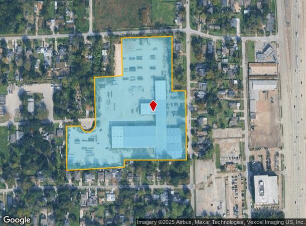 9119 Weedy Ln, Houston, TX Parcel Map