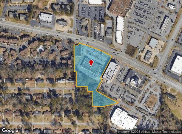 3780 Northside Dr, Macon, GA Parcel Map