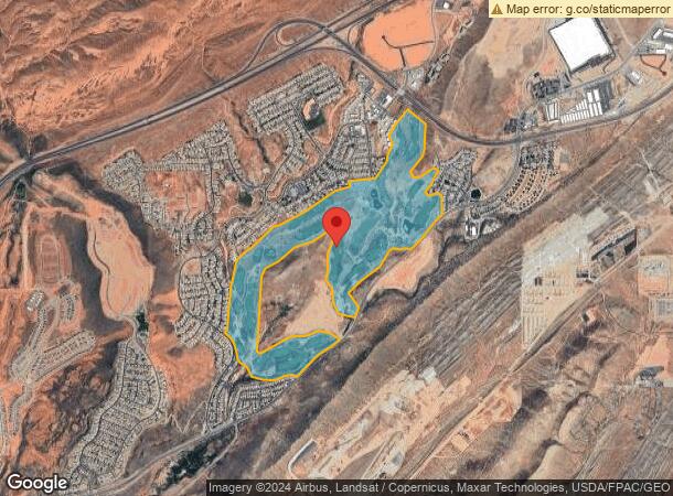  1920 N Canyon Greens Dr, Washington, UT Parcel Map