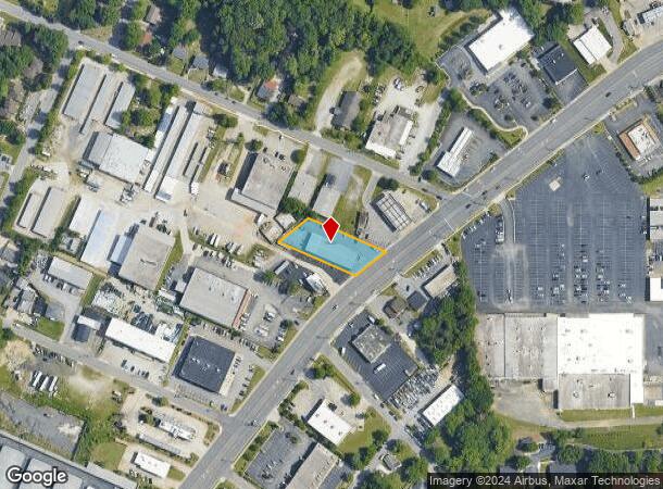  4308 W Gate City Blvd, Greensboro, NC Parcel Map