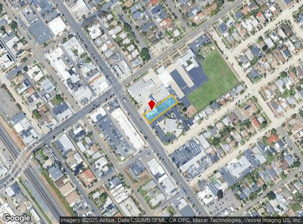  820 S Coast Hwy, Oceanside, CA Parcel Map