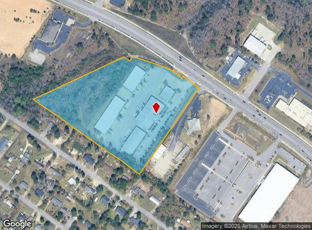 533 Clemson Rd, Columbia, SC Parcel Map