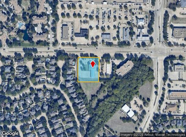  1337 W Mcdermott Dr, Allen, TX Parcel Map