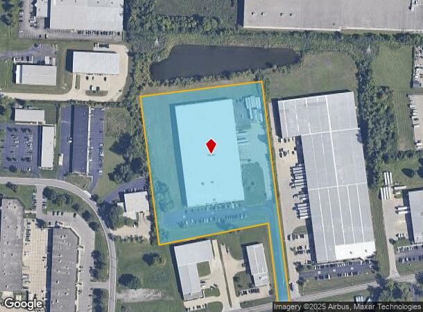  6386 Gano Rd, West Chester, OH Parcel Map