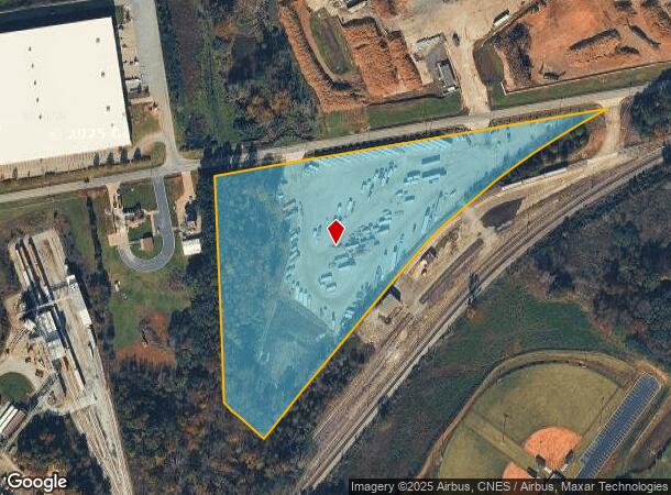  1801 Hood Rd, Greer, SC Parcel Map