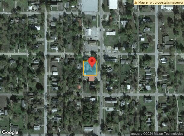  603 S Mekusukey Ave, Wewoka, OK Parcel Map