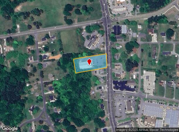  1217 S Main St, Graham, NC Parcel Map