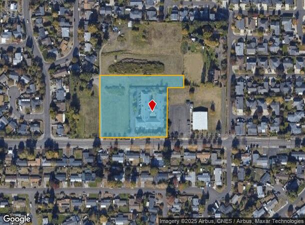  1075 Irvington Dr, Eugene, OR Parcel Map