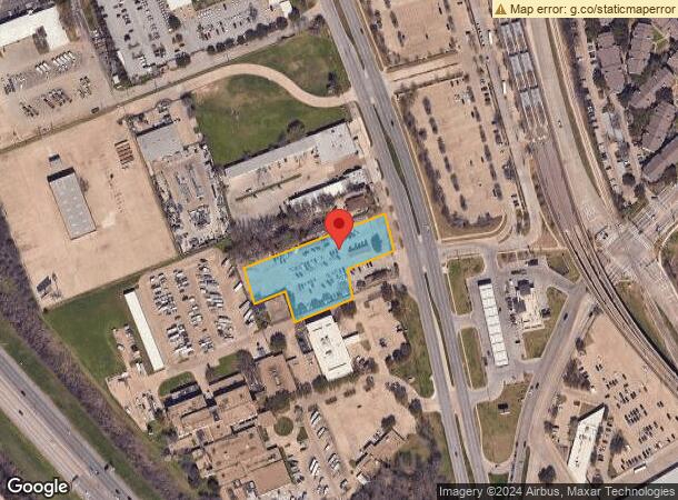  9737 Harry Hines Blvd, Dallas, TX Parcel Map