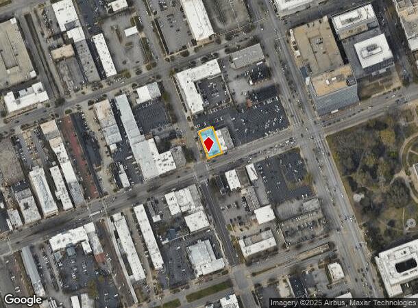 1001 Gervais St, Columbia, SC Parcel Map