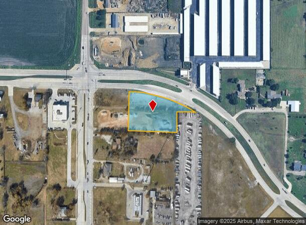 3839 Parker Rd, Wylie, TX Parcel Map