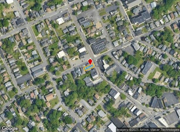  223 W Market St, Scranton, PA Parcel Map