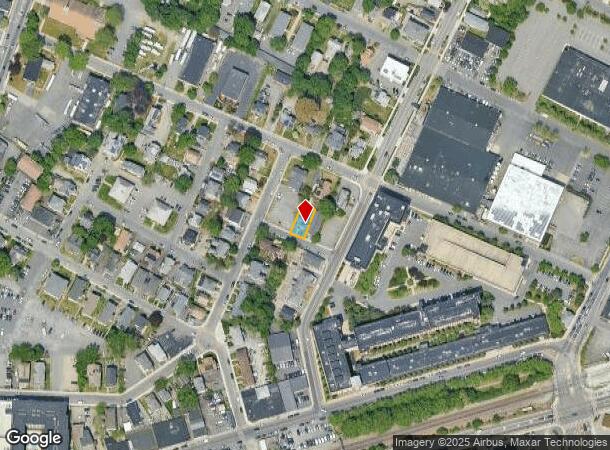 8 Davis St, Framingham, MA Parcel Map