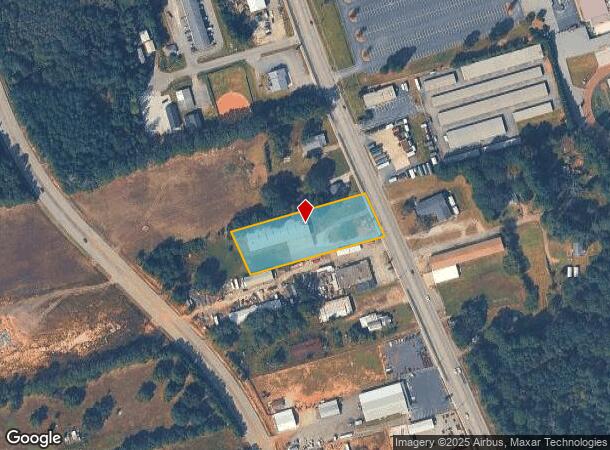  603 Pearman Dairy Rd, Anderson, SC Parcel Map