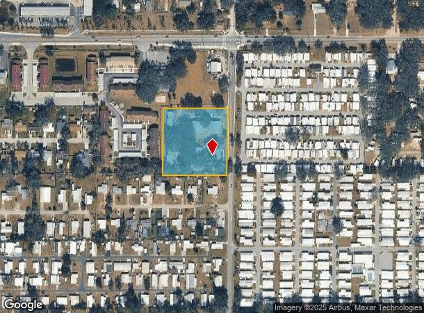 39215 Park Place Cir, Zephyrhills, FL Parcel Map