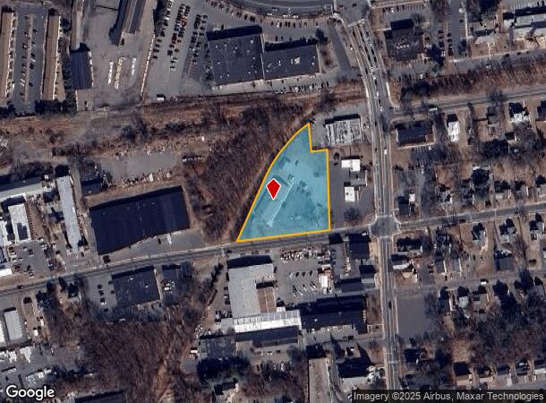  27 Hilliard St, Manchester, CT Parcel Map