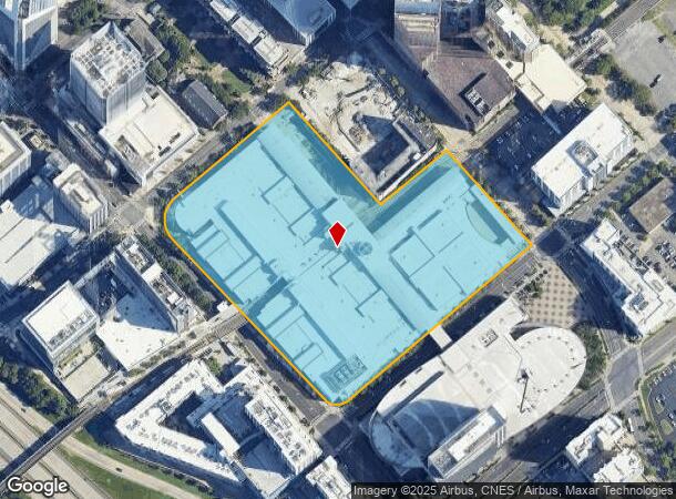  303 E Trade St, Charlotte, NC Parcel Map