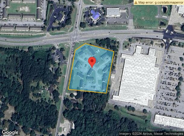  740 S Charles C Frasier Blvd, Hinesville, GA Parcel Map