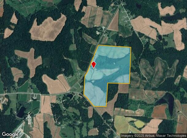 8130 Brann Rd, Browns Summit, NC Parcel Map