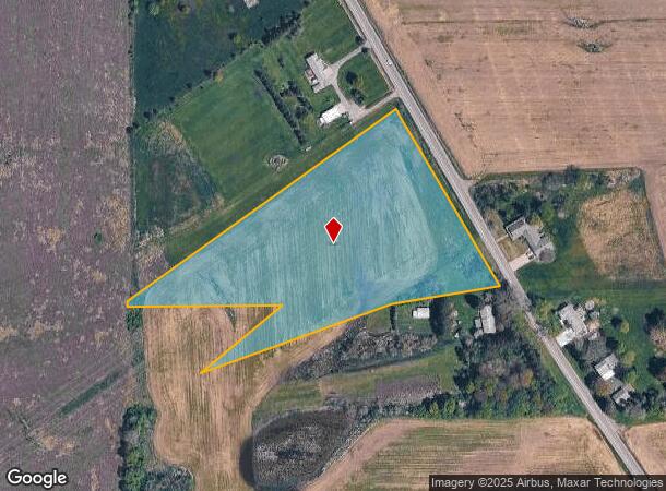  2459 Shadagee Rd, Eden, NY Parcel Map