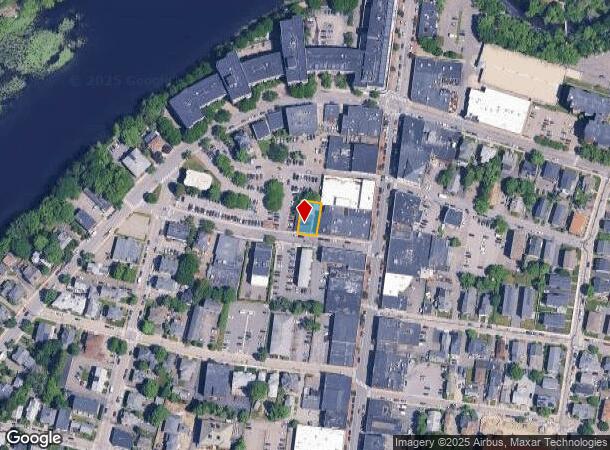  36 Spruce St, Waltham, MA Parcel Map