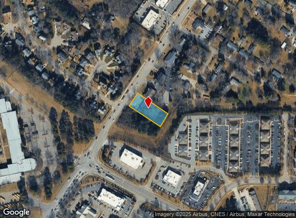  1751 S Main St, Wake Forest, NC Parcel Map