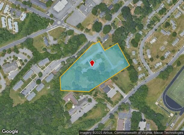  2134 Westerly Dr, Lynchburg, VA Parcel Map