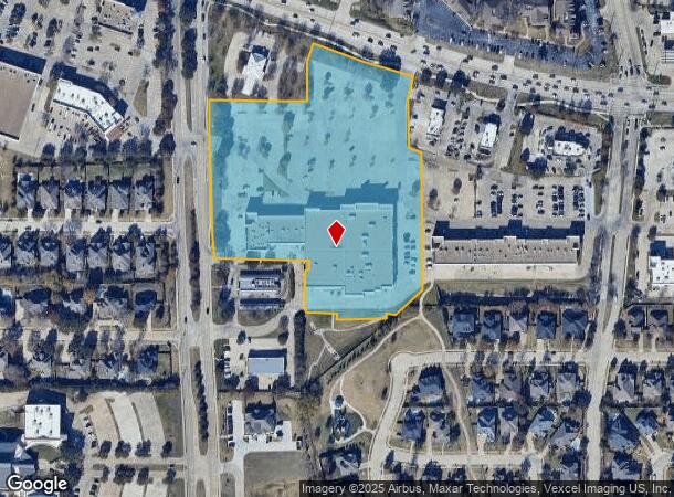 2111 Justin Rd, Flower Mound, TX Parcel Map