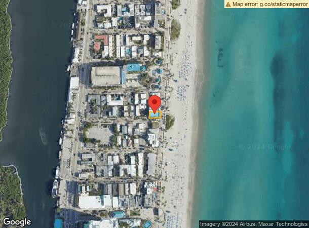  1500 N Broadwalk, Hollywood, FL Parcel Map