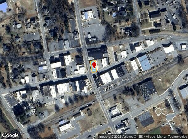  101 E Main St, Elkin, NC Parcel Map