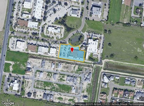  2402 Cornerstone Blvd, Edinburg, TX Parcel Map