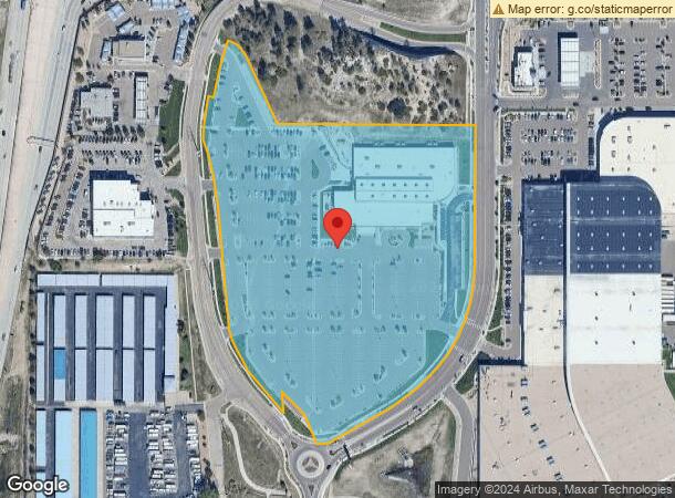  6860 Campus Dr, Colorado Springs, CO Parcel Map