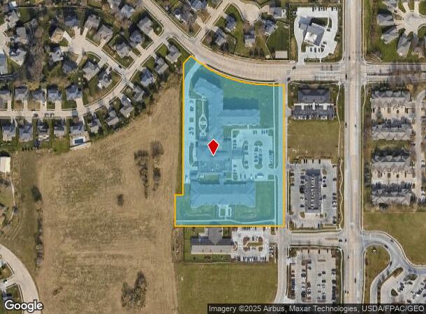 8140 S 97Th Plz, La Vista, NE Parcel Map