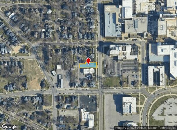 521 Lafayette, South Bend, IN Parcel Map
